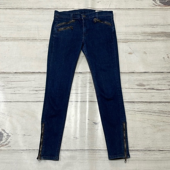 Rag & Bone For Aritzia Jeans Women's 31 Blue Skinny Heritage - Picture 3 of 12
